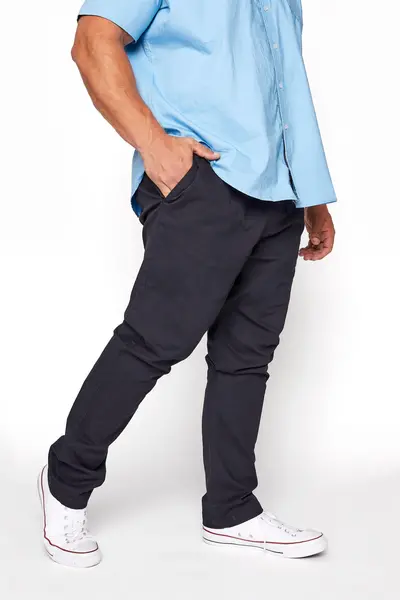 image of BadRhino Elasticated Waist Rugby Trousers Blue