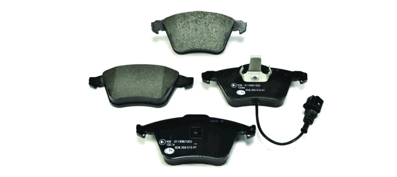 Image of HELLA Brake pad set HELLA 8DB 355 015-971