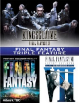 image of Final Fantasy Triple (Kingsglaive: Final Fantasy XV, Final Fantasy: The Spirits Within, Final Fantasy VII: Advent Children)