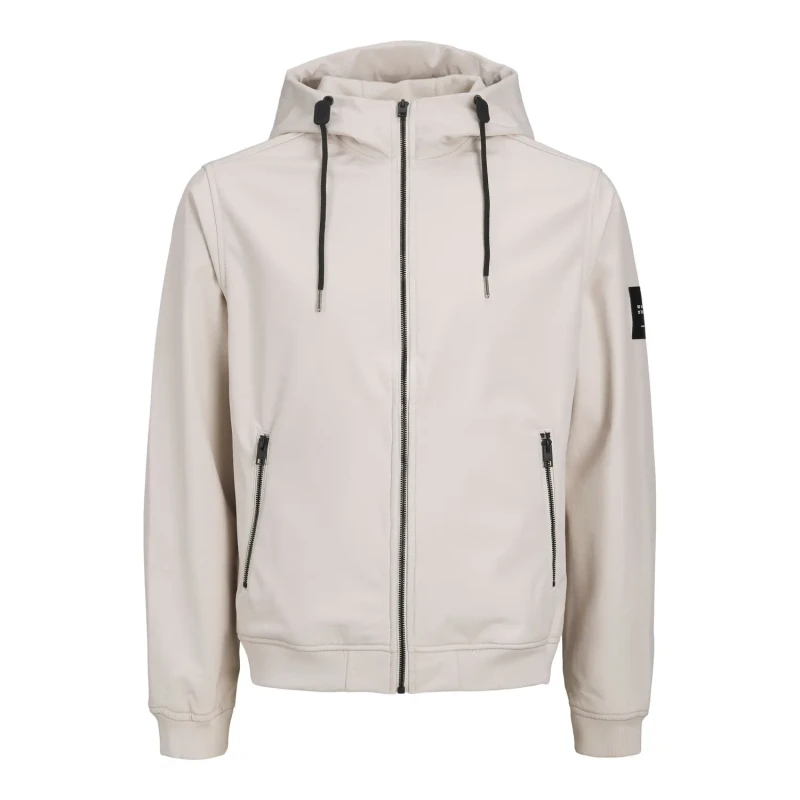 Image of jack & jones Sweat jacket Jack & Jones Basic Softshell Beige Male XL