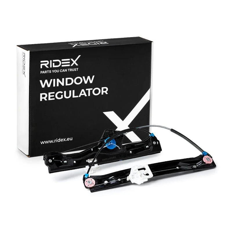 Image of RIDEX 1561W0811 Window regulator Left Front, Operating Mode: Electric, without electric motor Window Winder (1561)