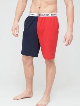 image of Tommy Hilfiger Colourblock Jersey Shorts - Navy Blazer