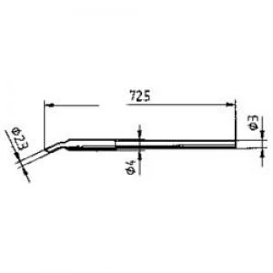 Image of Soldering tip Bevelled Ersa 212 MS Tip size 2.3 mm