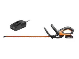 image of Worx WG260E.5 61cm 20V Cordless Hedge Trimmer