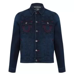 Image of True Religion Jimmy Super T Denim Jacket - Blue