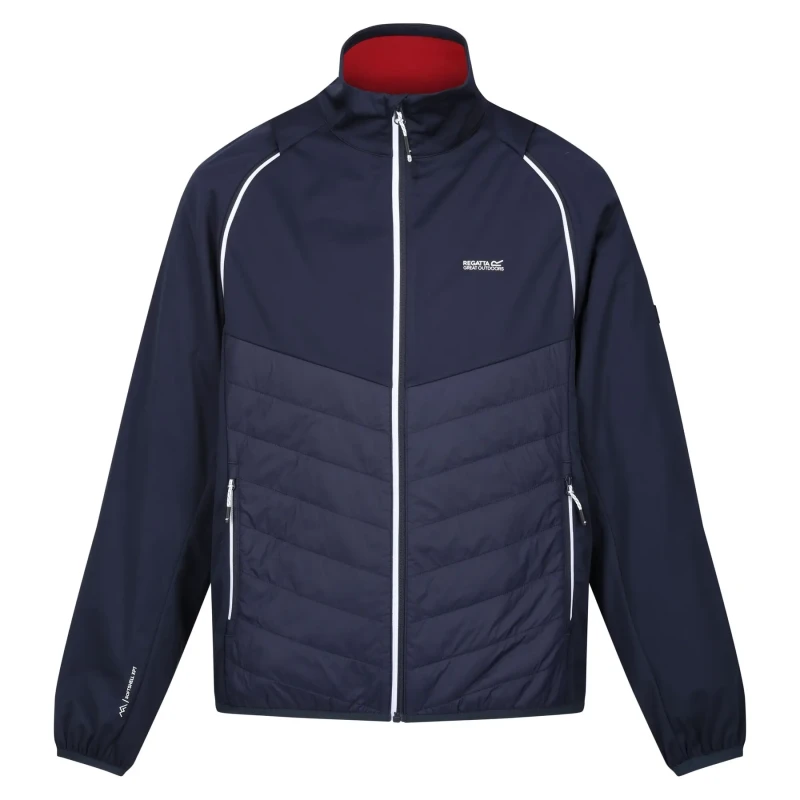 Image of Hybrid waterproof jacket Regatta Steren Bleu Male S