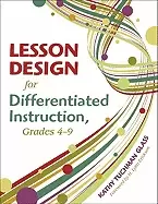 Image of lesson design for differentiated instruction grades 4 9