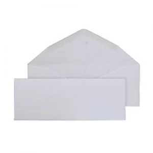 Image of Purely Invitation Envelopes Gummed 80 x 215mm Plain 90 gsm White Pack of 1000