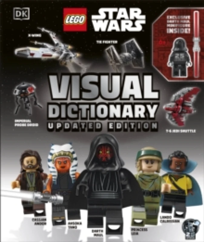 Image of LEGO Star Wars Visual Dictionary Updated Edition : With Exclusive Star Wars Minifigure Hardback