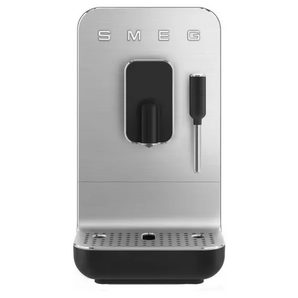 Image of Smeg BCC02BLMUK 50s Retro Bean to Cup Coffee Maker