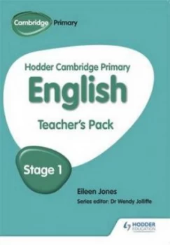 Image of Hodder Cambridge Primary English. Stage 1 Teachers Pack by Eileen Jones Paperback