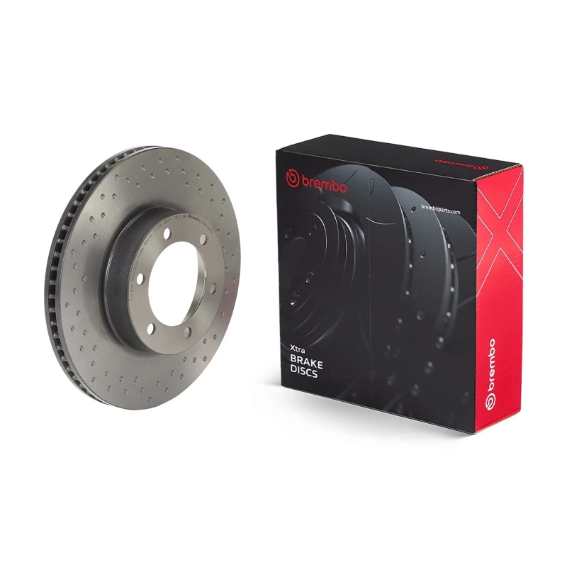 Image of BREMBO Brake disc BREMBO 09.A204.1X