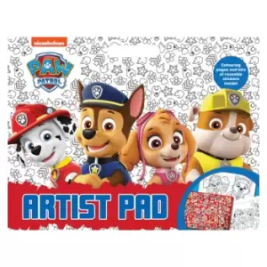 Image of Paw Patrol Artist Pad - Childrens Toys & Birthday Present Ideas Activity Books - New & In Stock at PoundToy