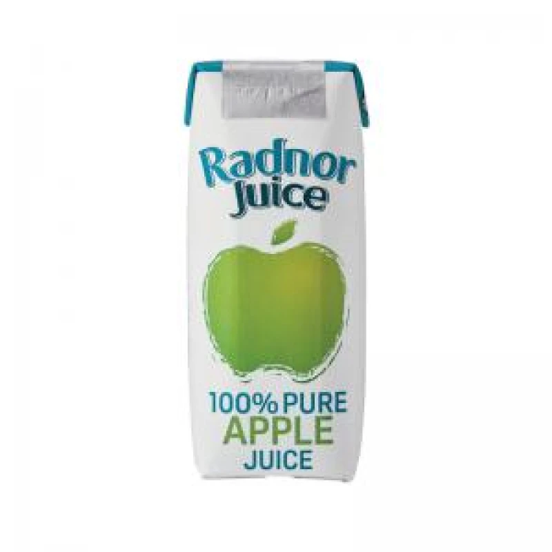 Image of Radnor Hills Radnor Juice Pure Apple Juice Tetra Pack 125ml (Pack of 60) T-RJ12STAP/60 T-RJ12STAP/60