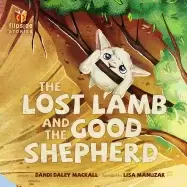Image of lost lamb and the good shepherd