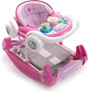 image of MyChild Coupe 2 In 1 Baby Walker - Pink