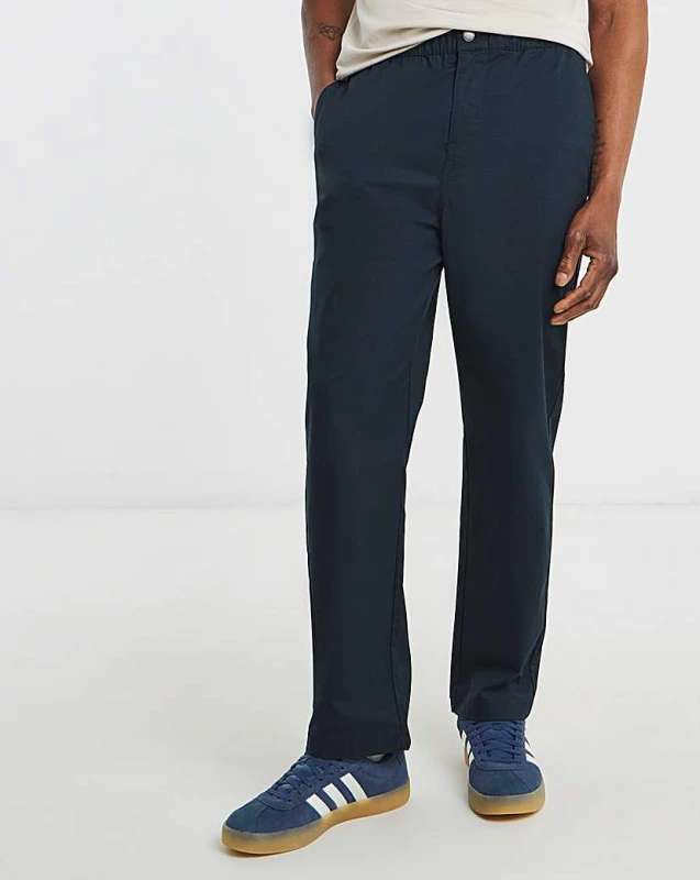 Image of Lyle & Scott Lyle & Scott Everyday Trousers Dark Navy - Lyle & Scott - Size: M Dark Navy Male M LC08801