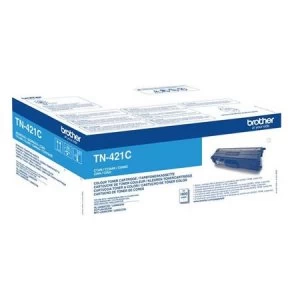 Image of Brother TN421 Cyan Laser Toner Ink Cartridge