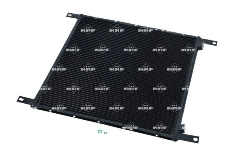Image of NRF 350392 Condenser EASY FIT with seal ring, with nitrogen filling Aluminium Condenser,air conditioning (448)