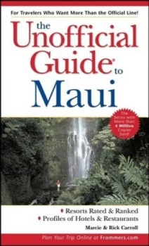 Image of The Unofficial Guide to Maui by Marcie Carroll Paperback