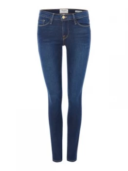 image of Frame Le skinny de jean in columbia road Denim Mid Wash