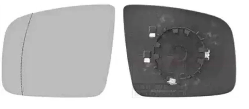 Image of VAN WEZEL 3081831 Wing Mirror Glass * HAGUS * Left Mirror Glass,outside mirror (1914)