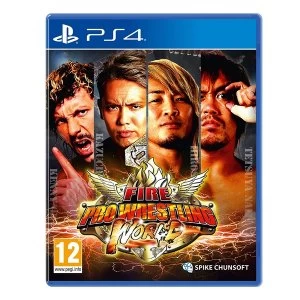 Image of Fire Pro Wrestling World PS4 Game