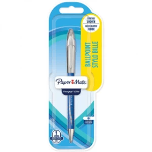 Image of Paper Mate Flexgrip Elite Ballpoint Pen 1.4mm - Blue