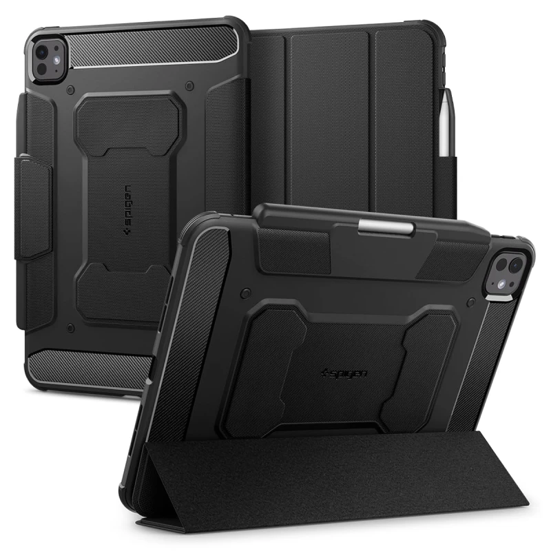 Image of Spigen Rugged Armor Pro iPad Pro 11" Case Black