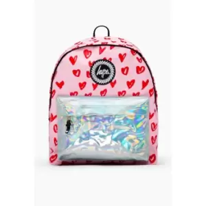 image of Hype Hearts Backpack (One Size) (Pink/Red)