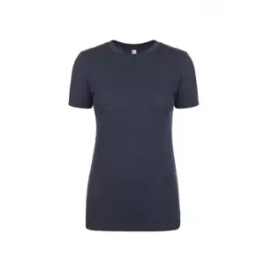 Image of Next Level Womens/Ladies Tri-Blend T-Shirt (XXL) (Vintage Navy)