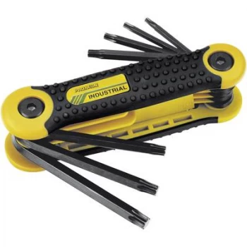Image of Proxxon Industrial 23 954 - 8 Piece Pocket TORX Key Set (TX)