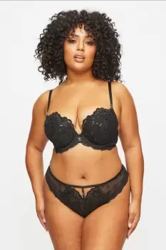 Image of The Icon Fuller Bust Padded Plunge Bra