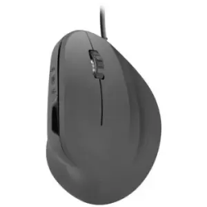 image of SpeedLink Piavo Ergonomic mouse USB Optical Black 6 Buttons 800 dpi, 1200 dpi, 1600 dpi, 2400 dpi Ergonomic