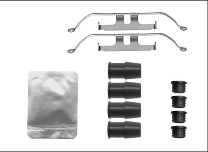 Image of TEXTAR 82540200 Accessories Kit, brake caliper Accessories Kit,brake caliper (2513)