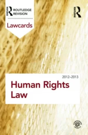 Image of Human Rights Lawcards 2012-2013