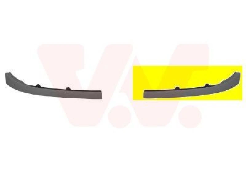 Image of VAN WEZEL Headlight Trim VAN WEZEL 0903511
