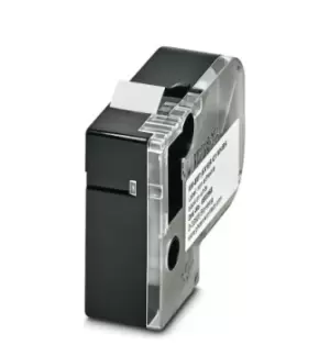 Image of Phoenix Contact 0803968 Label Printer Tape, Black On White, 5.5M