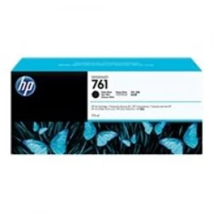 Image of HP 761 Matte Black Designjet Ink Cartridge 775ml