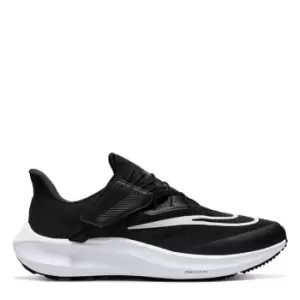 Image of Nike Air Zoom Pegasus 39 FlyEase Womens Easy On/Off Road Running Shoes - Black