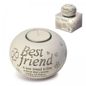 Image of Said with Sentiment Best Friend Tea Light
