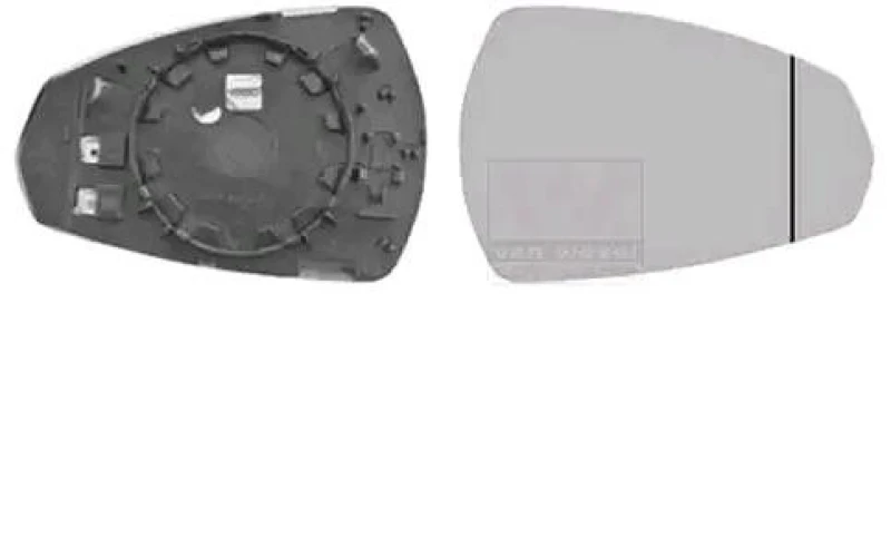 Image of VAN WEZEL 0335838 Wing Mirror Glass * HAGUS * Right Mirror Glass,outside mirror (1914)