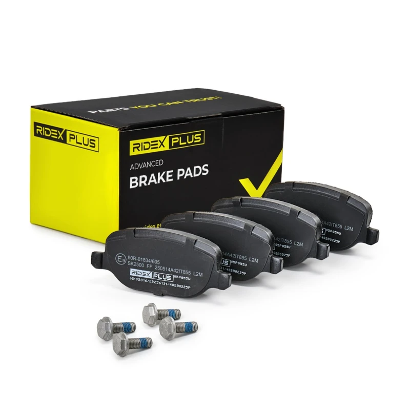Image of RIDEX PLUS Brake pad set RIDEX PLUS 402B0225P