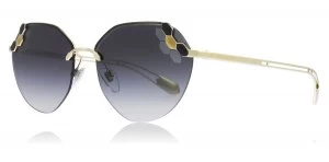 Image of Bvlgari BV6099 Sunglasses Black / Pale Gold 20188G 57mm