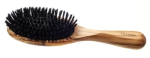 image of Hydrea London Olive Wood Hair Brush