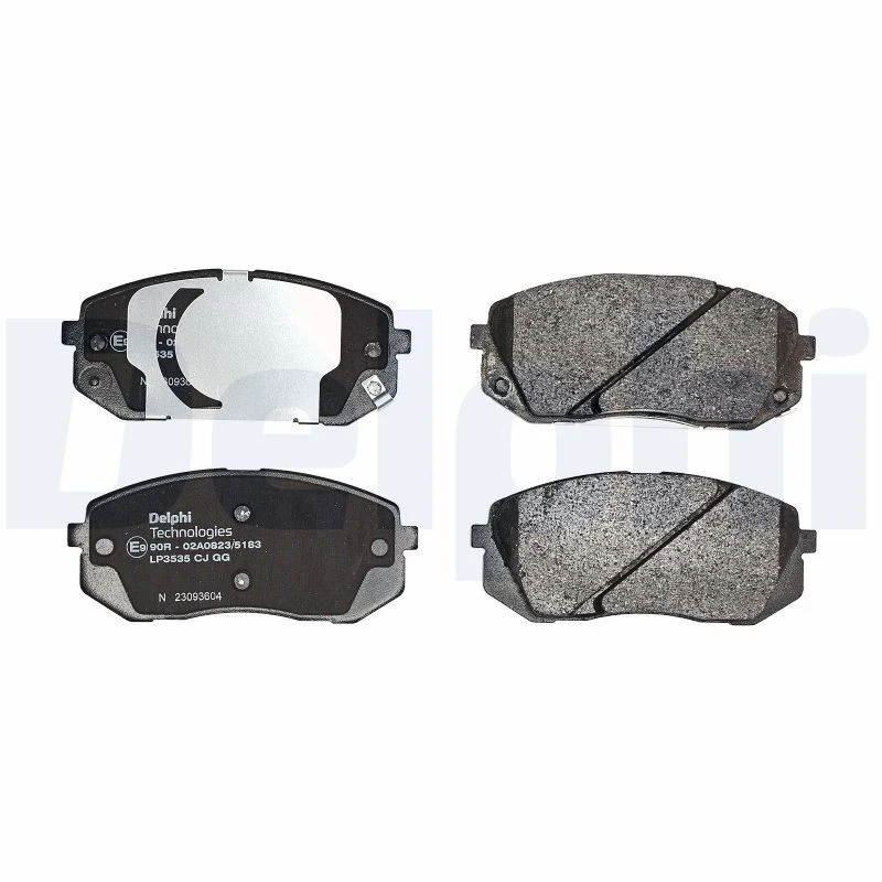 Image of DELPHI Brake pad set DELPHI LP3535