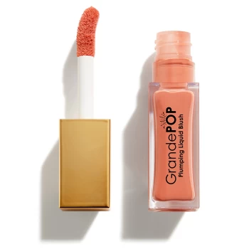 Image of GRANDE Cosmetics GrandePOP Plumping Liquid Blush 10ml (Various Shades) - Sweet Peach