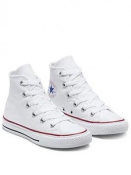 image of Converse Chuck Taylor All Star Hi Core Childrens Trainer - White, Size 1