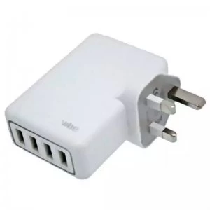 Image of Vibe Quad 5.1A USB Mains Charger