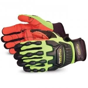 Image of Superior Glove Clutch Gear Impact Protection OField Yellow 2XL Ref